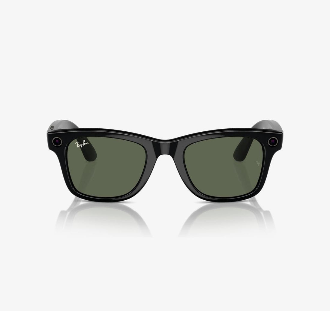 RAY-BAN I META WAYFARER SHINY BLACK-GEN 1